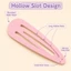 2 Phụ Kiện Nữ Quá Khổ Tóc Phẳng Barrette Cực Lớn Kẹp Tóc Màu Lớn Kẹp Tóc Cho Tóc Sắp Xếp