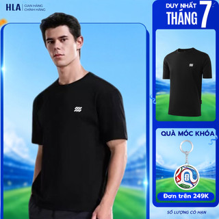 [DEAL SỐC] Áo thun nam tay ngắn HLA  – Thiết kế thoải mái, thoáng mát nhanh khô