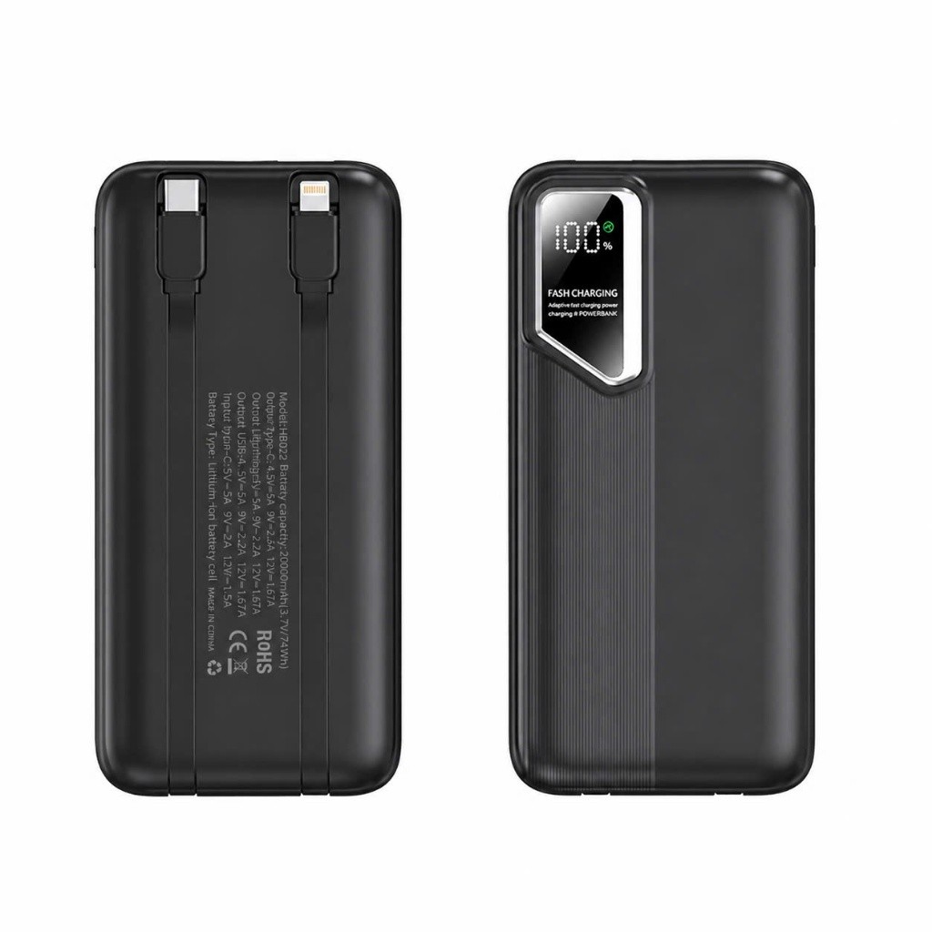 Sạc Dự Phòng 50000mAh Sạc Nhanh 22.5W Có Đèn Led Màn Hình Led | BigBuy360 - bigbuy360.vn