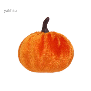 Thai| Đồ trang trí tiệc Halloween có thể tái sử dụng, Đạo cụ bí ngô nhồi bông thực tế, Chất liệu Flannel bền để trưng bày tại nhà lễ hội, Đồ trang trí ấm cúng cho các bữa tiệc theo mùa