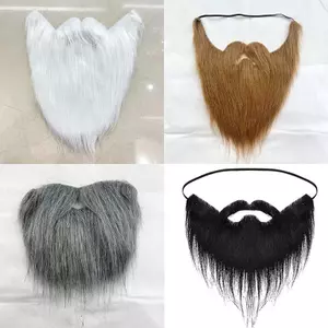 1 Lễ Hội Vui Nhộn Đồ Dùng Giáng Sinh Prom Đạo Cụ Unisex Lạ Mắt Râu Giả Trang Phục Halloween Đảng Tóc Mặt ria mép Tóc Giả VN