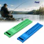 CQCJ 2 CÁI Bảng cuộn dây câu, Bảng dây dẫn câu cá hai mặt 27 * ^ cm, Nhựa di động màu xanh lá cây với kẹp lò xo Giá đỡ dây câu cho giàn câu cá