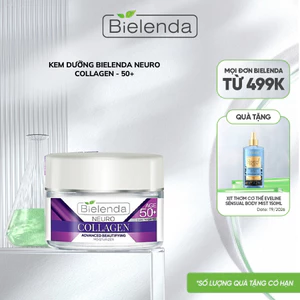 Kem dưỡng Bielenda Neuro Collagen 50+ dưỡng ẩm sâu, nâng cơ, làm mờ nếp nhăn 50ml