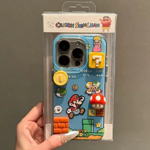 Ốp Điện Thoại Mario Có Sẵn Thích Hợp Cho iPhone17promax Ốp Điện Thoại Búp Bê Ba Chiều Thích Hợp Cho iPhone16Pro Chống Va Chạm Bao Gồm Tất Cả