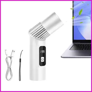 Quạt cầm tay có thể sạc lại 90 độ Quạt cá nhân nhỏ có thể điều chỉnh dành cho nữ Cắm trại Đi bộ đường dài Ba lô dã ngoại lyuvn