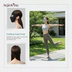 Mặt nạ bảo vệ tia cực tím toàn mặt AqToCna Lý tưởng cho tấm chắn nắng nữ mùa hè có tác dụng làm mát AqToCna