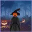 Đồ trang trí phù thủy Halloween Cảm biến kích hoạt âm thanh Đạo cụ đầu bí ngô Đồ trang trí Halloween ngoài trời cho sân mueadsyvn