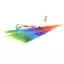 Photoframe 1PC Rainbow Diều Ngoài Trời Đồ Chơi Cho Bé Cho Trẻ Em Diều Không Có Thanh Điều Khiển Và Dây VN