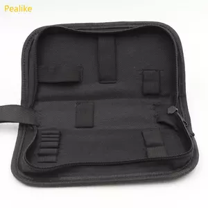 Pealike Đen Đa Năng Đồng Hồ Canvas Rep Di Động Túi Đựng Dụng Cụ Lưu Trữ