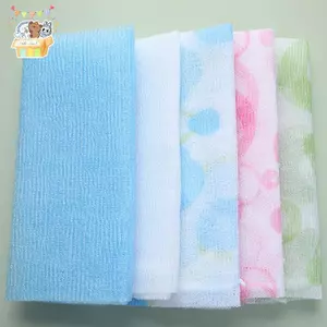 Khăn Lau Nylon Làm Đẹp Da Cơ Thể Tẩy Tế Bào Chết Tắm Rửa Phòng Tắm ELWW