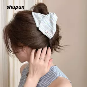 Kẹp Móng Vuốt Tóc SHUPUN, Kẹp Tam Giác Hình Vỏ Phong Cách Tươi, Kẹp Tóc Lớn Ngọt Ngào Thanh Lịch Mặc Hàng Ngày