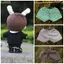 YOLOGO 20CM Quần Búp Bê Quà Tặng Đồ Chơi Quần Short Màu Trơn Quần Jean Denim