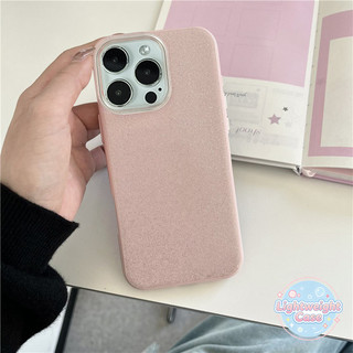 Ốp Lưng Cho IPhone 16 17 11 15 13 14 12 Pro Max 15 16 Plus air X XR XS Max Bìa mềm IMD bột lấp lánh thời trang