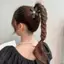 JULYHOT Thời Trang Sáng Bóng Kim Cương Giả Hoa Vuốt Tóc Kẹp Mũ Thanh Lịch Đuôi Ngựa Đuôi Ngựa Kẹp Tóc Cho Nữ Phụ Kiện Tóc Massivedeals