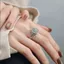Có Thể Biến Bánh Xe Phước Lành Sáu Xương Mantra Nhẫn May Mắn Nam Khóa An Toàn Niche Retro Phong Cách Dân Tộc Nhẫn Mẹ