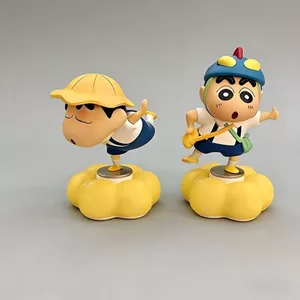 Crayon Shin-Chan Máy tính để bàn văn phòng Đồ trang trí nhỏ Đồ trang trí Bảng điều khiển trung tâm ô tô