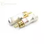 GE 4 Chiếc Mạ Vàng RCA Nam Cắm Cáp Âm Thanh HIFI Đầu Nối Video Âm Thanh Adapter VN