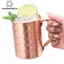 Tweehuj 500ml 100% Đồng Moscow Mule Cốc Cotail Cốc Búa Đồng Cốc Bia Cốc Cà Phê Cốc Sữa Thanh Cốc Đồ Uống Thép Không Gỉ Bền VN