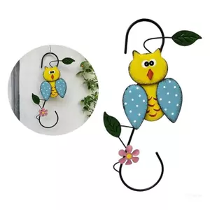 Top Porch Post Owl Treo Bộ Kim Loại S Móc Cặp Cho Ban Công Đường Sắt Sân Vườn Tường Và Ngoài Trời Nhà Giọng Hiển Thị Sử Dụng