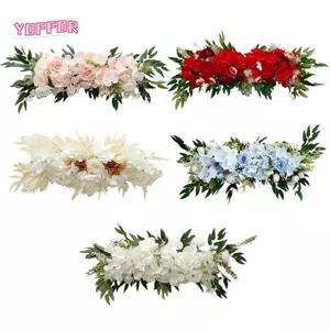 Vòng hoa hoa lụa YOFFOR, Vòng hoa hoa chất liệu lụa