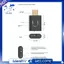 Bộ phát âm thanh LE với Bộ chuyển đổi âm thanh nổi không dây Auracast Bluetooth 5.4 -LL / HD LC3 Type-C