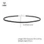 Choker Nhung Độc Đáo Nelace Cho Nữ, Dây Xích Inox, Trang Sức Hợp Thời Trang Quà Tặng Ngày Của Mẹ [Mina]