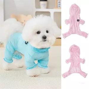 Top Pet Xuân Hè Lưới Thoáng Khí Mỏng Bốn Chân Quần Áo Chống Nắng