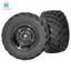 4 Bánh Xe Lốp Cao Su 97 Mm Cho HBX 901 901A 903 903A 905 905A 12813 1 / 12 RC Xe Phụ Tùng Thay Thế