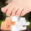 1 Cặp Dụng cụ tách ngón chân có thể tái sử dụng Dụng cụ chỉnh sửa ngón chân Bunion Bảo vệ ngón chân nhỏ Hallux Valgus Miếng đệm giảm đau chăm sóc bàn chân Chăm sóc bàn chân