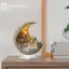 GE 1 Mặt Trăng Nhà Trang Trí Cho Gia Đình Đồ Trang Trí Bohemian Mặt Trăng Nhà Acrylic Trưng Bày Trẻ Em Quà Giáng Tặng Năm Mới VN