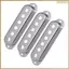 6 Chiếc Đàn Guitar Cuộn Dây Đơn Bằng Đồng Mở 48 / 50 / 52mm Cho Phụ Kiện Đàn Guitar Điện SQ, Bạc