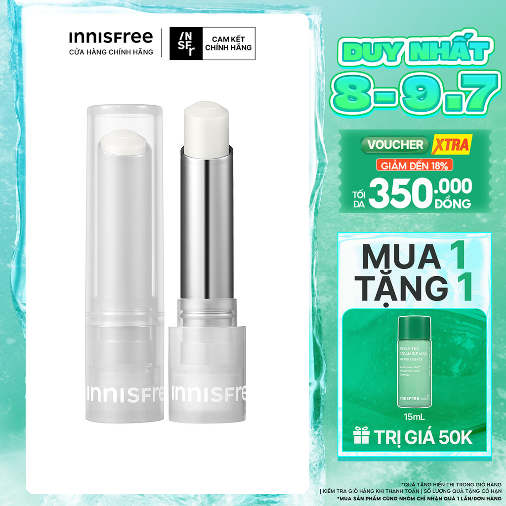 Son dưỡng môi chuyên sâu innisfree Dewy Treatment Lip Balm 3.2 g