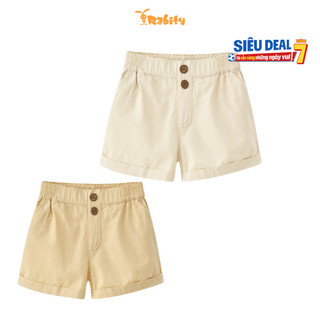 Quần short kaki bé gái Rabity 930.025