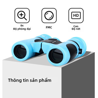 Full Quang 8 x 21 Kính Thiên Văn Trẻ Em Chuyên Nghiệp HD Bảo Vệ Mắt Khám Phá Tự Nhiên Quà Tặng Nhỏ Ống nhòm