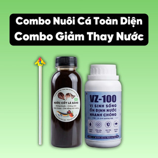 BETTA CARE - Combo Nuôi Cá Toàn Diện - Combo Cho Người Mới Nuôi Cá