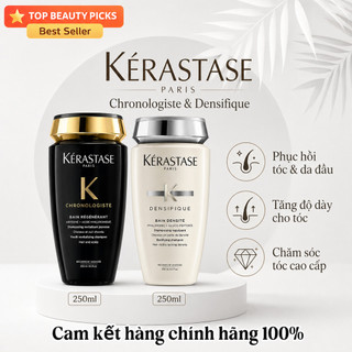 Kérastase Chronologiste Bain Régénérant & Densifique Bain Densité Dầu Gội Phục Hồi Tóc Cao Cấp