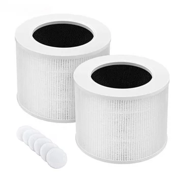 2 Chiếc Tương Thích Với Cho Levoit Core Mini / Mini-RF Máy Lọc Không Khí HEPA Than Hoạt Tính Lọc Bọt Biển Phụ Kiện