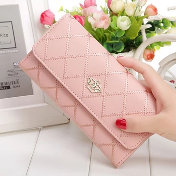 ví nữ ví đựng tiền Ví tiền mẫu mới chất lượng cao, ví cầm tay sức chứa lớn cho nữ, túi đựng điện thoại, ví tiền lẻ học sinh, ví da dáng dài thời trang cho nữ
