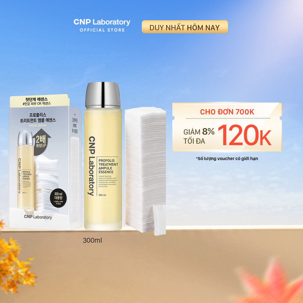 Nước thần keo ong phục hồi làn da CNP Propolis Treatment Ampule Essence 300ml