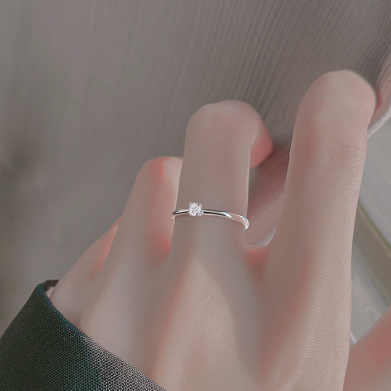 925 Silver Engagement Ring by sandra02.vn
