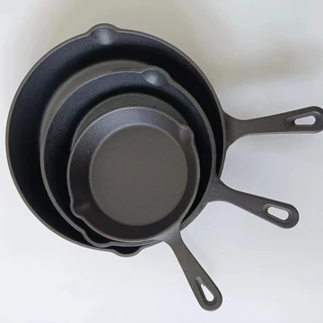 Chảo Chiên Gang Nhỏ Omelette Chảo Không Khói Lợn Sắt Vật Lý Dính Chảo Chảo Chảo Chảo Nhỏ Bếp Cảm Ứng Chảo Chống Dính