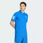 adidas Quần vợt Áo Polo 3 Sọc Tennis Club Nam Màu xanh da trời KB9710 — ảnh 1