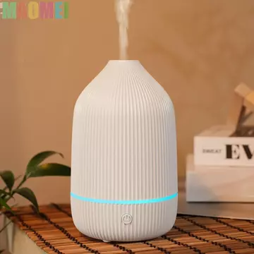 Máy khuếch tán công nghệ sóng âm MAOMEI, Đèn LED tâm trạng Hoạt động yên tĩnh Máy khuếch tán tinh dầu Máy tạo độ ẩm, Máy khuếch tán tinh dầu USB 2 trong 1 tự động tắt hiện đại cho phòng ngủ / văn phòn