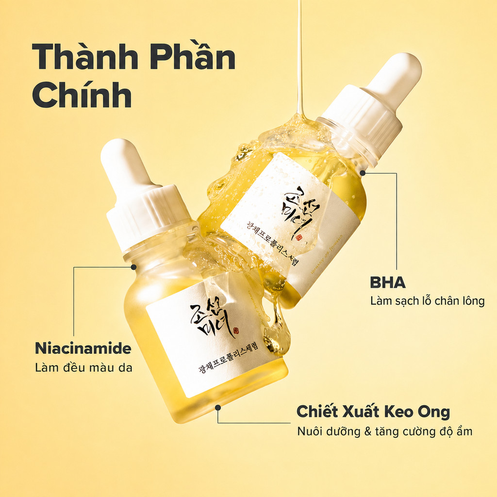 Serum Beauty of Joseon 30ml Glow / Revive / Calming / Glow Deep, dưỡng sáng, làm dịu, phục hồi | BigBuy360 - bigbuy360.vn