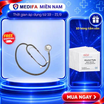 Ống Nghe Y Tế Cao Cấp ALKATO AK2-0812 - Thương Hiệu Nhật Bản Nghe Êm, Không Đau Tai