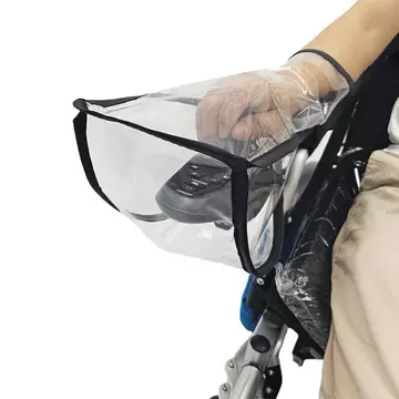 ELBBKG 1 Chiếc Xe Lăn Bộ Điều Khiển Vỏ Bảo Vệ Cho Ghế Điện Joysti Chống Nước Xe Lăn Điện Joysti Bao Mới