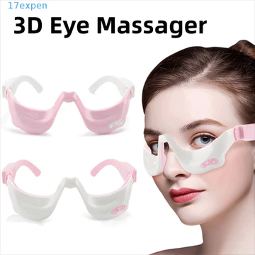 Máy mát xa mắt EXPEN, Thiết bị làm đẹp mắt chống lão hóa nén nóng, Máy làm đẹp 3 cấp độ Nâng mắt Rung Dụng cụ Massage mắt bọng mắt