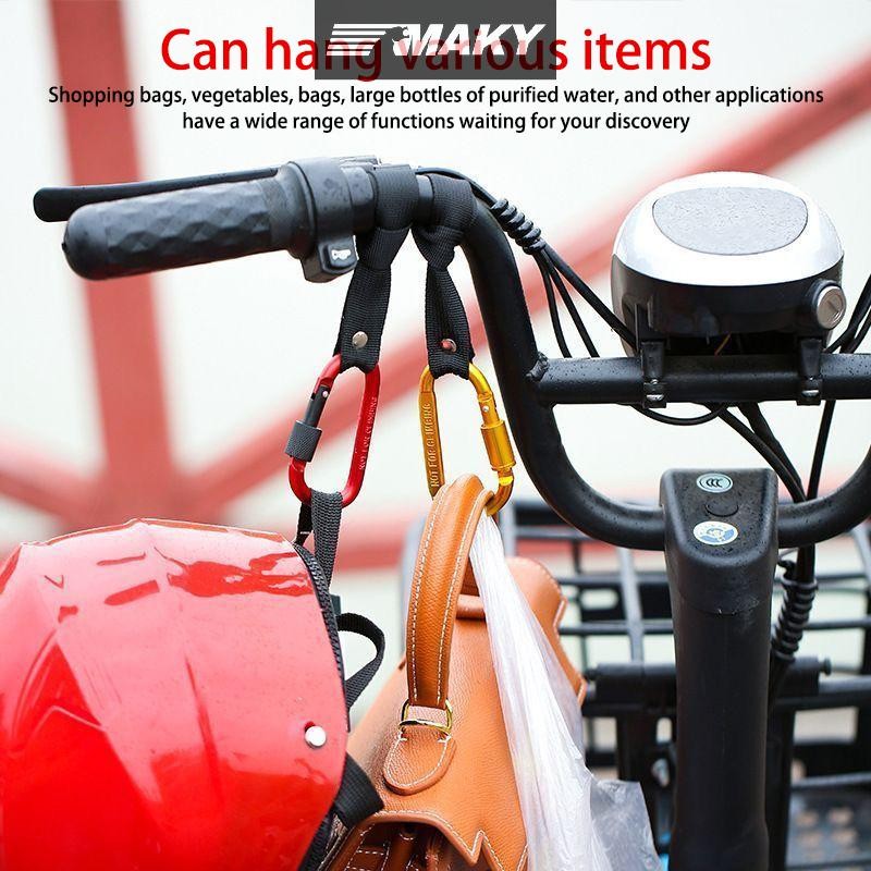 Newwellknownepic 1 / 2 Chiếc Móc Treo Hợp Kim Nhôm Trước Xe Tay Ga Điện, Cho Xe Đẩy Bé, D-Hook, Dùng Cho Xe Máy VN