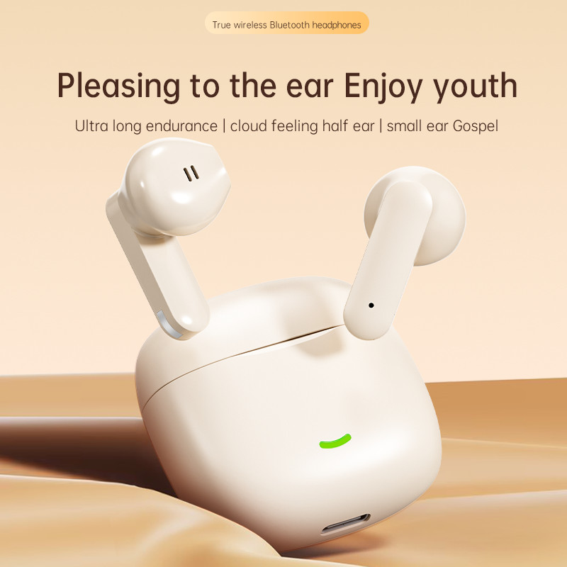 Senbenbao MINI H24 Tws Bluetooth 5.4 Tai nghe không dây Tai nghe giảm tiếng ồn mini Tai nghe điều khiển bằng cảm ứng