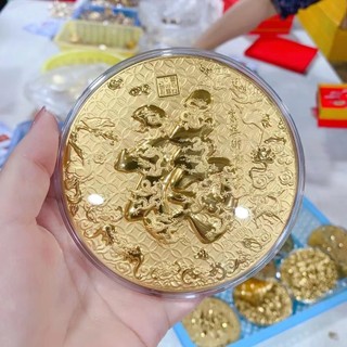 Cung hoàng đạo lá vàng kỷ niệm - hộp quà tặng treo tường Baifu